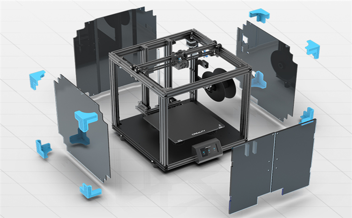 3D打印機鋁型材結(jié)構(gòu)